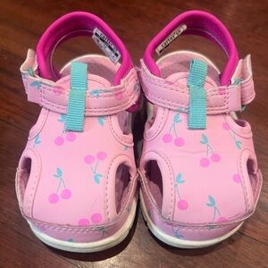 Carter’s Baby / Toddler Girl Pink Cherry Sandals